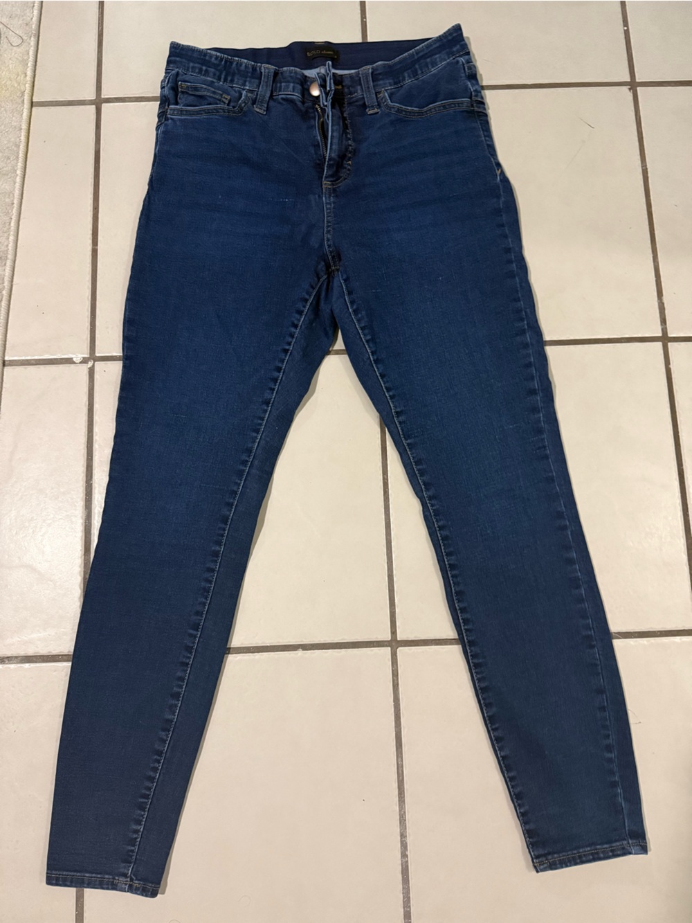 BOLD elements womens Skinny Jeans Sz 10 stretchy
